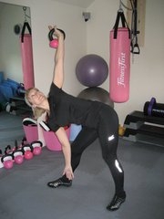 Expert kettle bell instruction