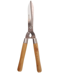 Topiary and hedge shears and gardening hand tools