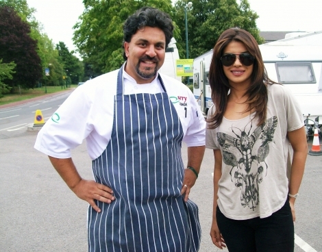 BOLLYWOOD LEGEND PRIYANK CHOPRA CATERED FOR BY RAZ FOR 3 WKS.