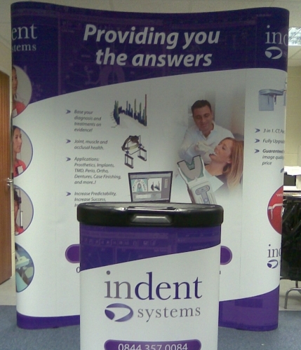 Pop up display and front counter display