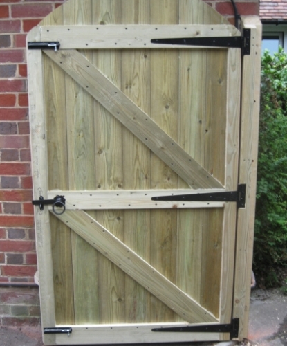 Wooden Garden Door Southampton