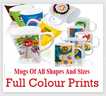 Mugs of all shapes and sizes