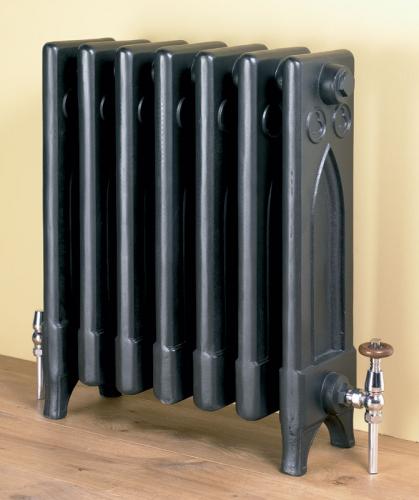 Gothic cast iron radiator