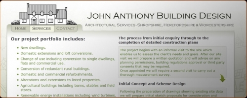 Architect web site