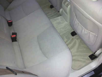 Merc Seat  after Deep Clean Valet.