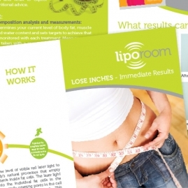 Liporoom Brochure Design