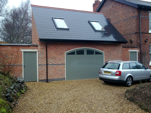 Bishop Rd Sutton Coldfield garage and games room extension