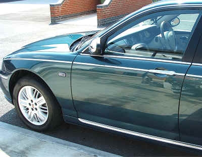 Rover  After Paintwork Correction.