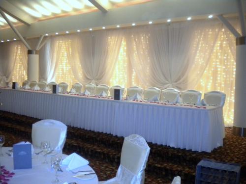  coversfairy light backdrops and drpaeswedding table decorations etc