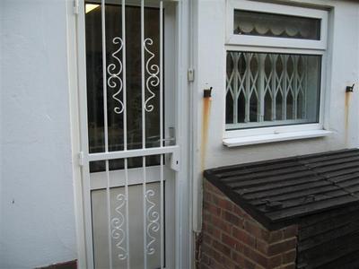 Collapsible Gates and ornate bars....