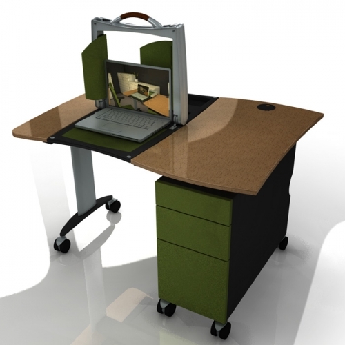 Portable office and laptop case for Paragon Business Furniture