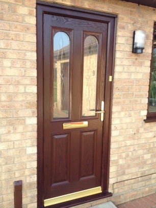 Rosewood composite door in Woodbridge