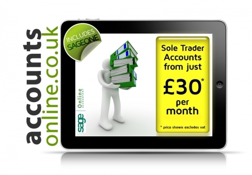 Sole Trader accounts from just £30 pm from Internet Accountants
