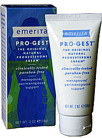 Emerita Pro-Gest Paraben-Free Progesterone Cream 56ml (2oz.) tube