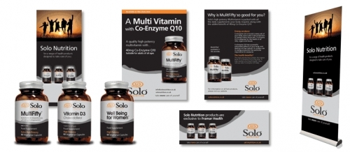 Solo Nutrition rebranding for complete product range