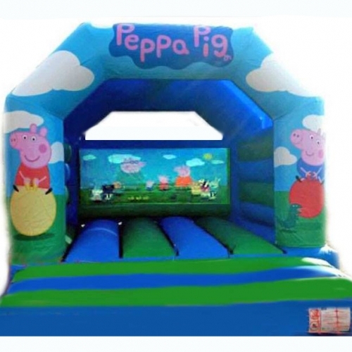 Peppa Pig bouncy castle from Kingdom of Bounce