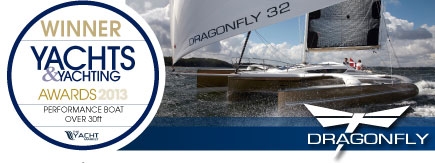 Dragonfly 32 - Best Performance Boat over 30ft, Yachts & Yachting Awards 2013