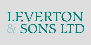 Levertons Logo Mod Stacked Grey