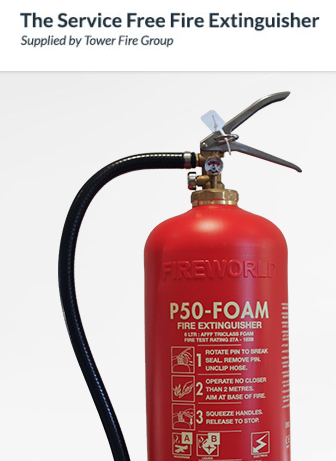 service free fire extinguisher, p50 fire extinguisher, maintenance free fire extinguisher