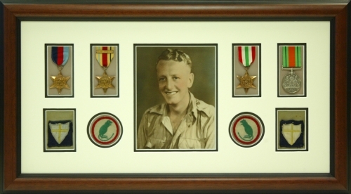 War medal framing