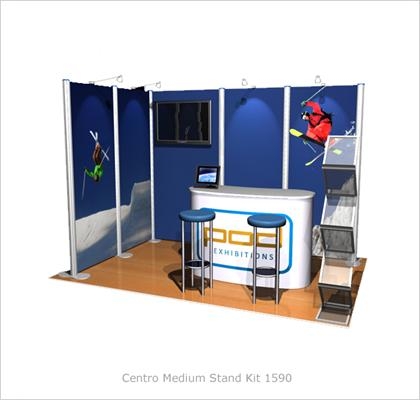 Centro Exhibition Modular Display Stand