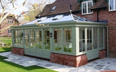 Bespoke Orangery which perfectly compliments the property