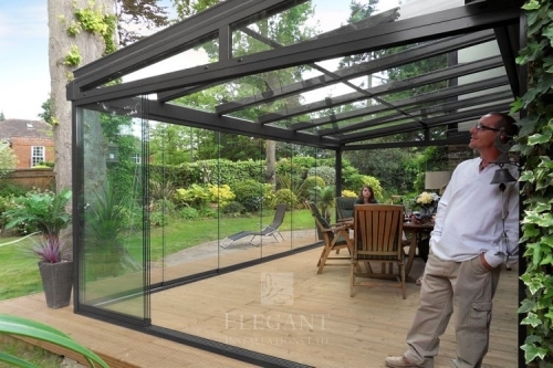 Glass Rooms offer a Frameless Garden View