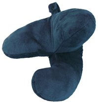  J Pillow, Travel Pillow - Winner of British Invention of the Year 2012/2013 (Navy)
