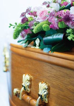 Coffin and Flowers_York 