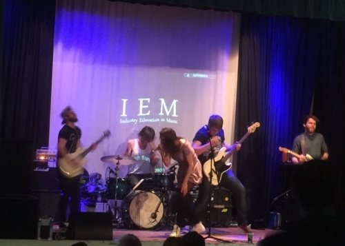 Industry Education in Music (IEM) Live Performance Music workshop in Thiurston Suffolk