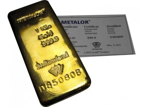 Metalor 1kg Gold Bar 2 1