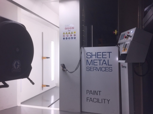 Ultimate Powder Coating Booth at Sheet Metal Services