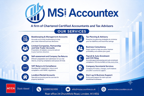 Limited Company Accounts & Tax Services