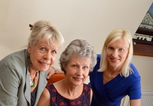 Sally Bennett, Gill Hawkey, Liene Penny at Amber Translations