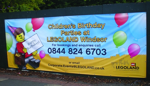 Legoland banners