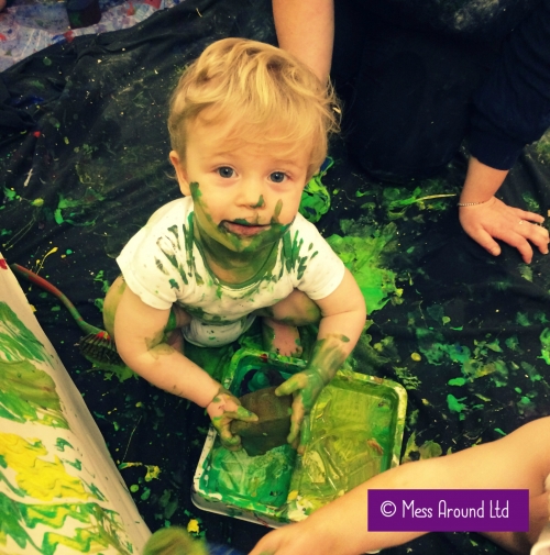 Messy play sessions