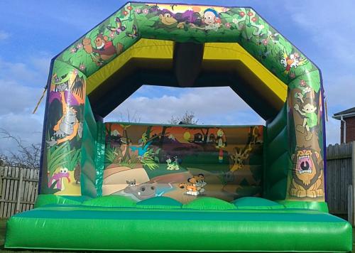 12ft x 12ft jungle theme castle