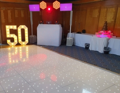 Disco and Light Up Numbers