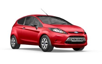 Ford Fiesta Red Adi I Fab