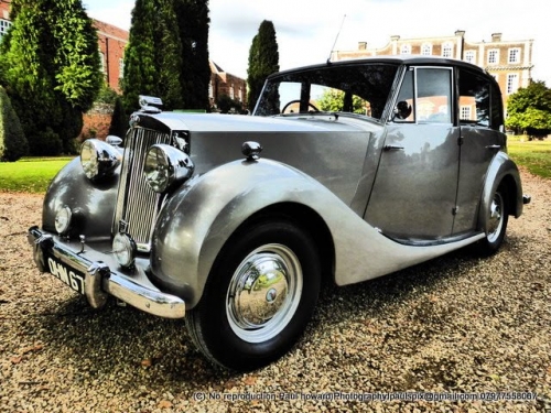 Style & Class. 1951 Baby Bentley Wedding car hire 