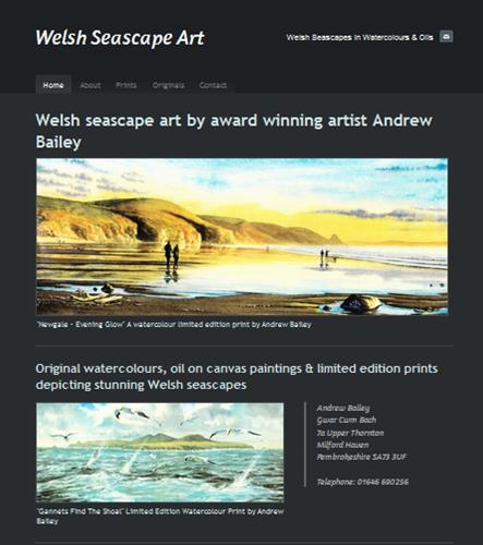 Welsh Seascape Artist