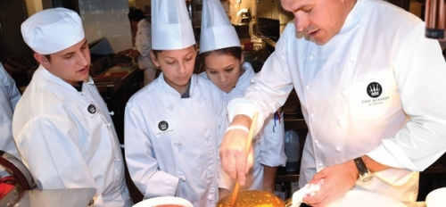 Live Training in Top Michelin Star Restaurants