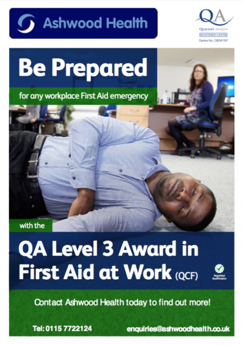 Level 3 First Aid at Work Training