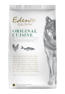 	 Eden Dry Dog Food 80/20 Original Cuisine Medium Kibble