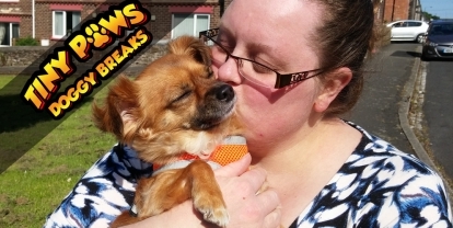 Cuddles and love at Tiny Paws Doggy Breaks