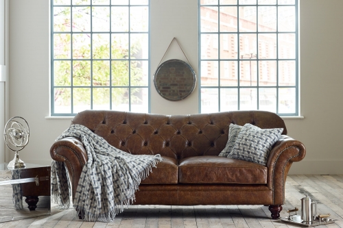 Drummond Vintage Leather Sofa