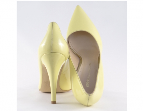 Lime Pointed Toe Pumps