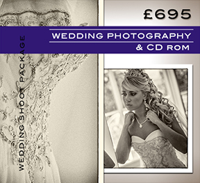 Wedding photography package with CD Rom