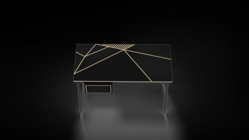 Desk – Industrial Sharp Design