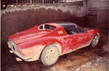 Ferrari Dino Stored 25years in a Barn!